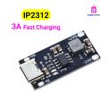Lithium Battery 18650 Charging Module 3А Туре C Fast Charging Board | IP2312 Lithium Battery Charging Module. 