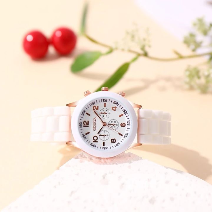 Luxury%20Women%20Casual%20Watches%20Round%20Dial%20White%20Watch%20Band%20Wrist%20Watch%20for%20Female%20Fashion%20Clock%20Wristwatch%20-%20Image%205