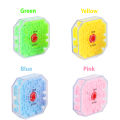 (New)Yfahion Puzzle Early Educational oy ldren ranparent 3d Bead Labyrinth Marble Magic Cube oy.