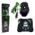 Keywin X7 7D Wired Gaming Mouse & Mouse Pad Combo.