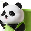 Panda Pen Holder Panda Statue Tabletop Ornament Home Decor Cartoon Organizer for Desk.
