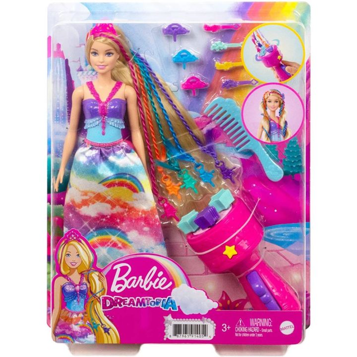 Barbie%20Dreamtopia%20Twist%20'n%20Style%20Hair%20Princess%20Doll%20With%20Accessories%20%20Play%20House%20Set%20Brinquedos%20Gift%20GTG00%20-%20Image%205