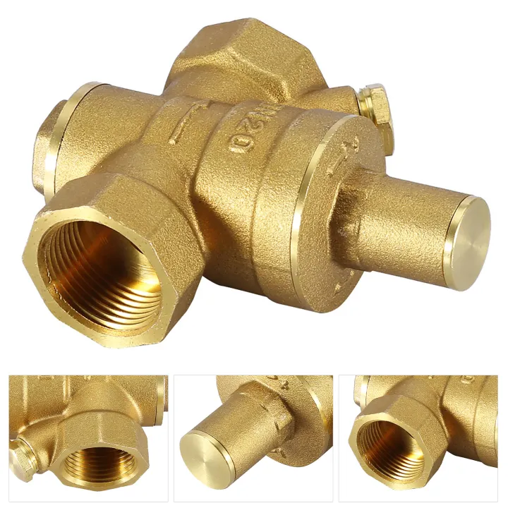 DN20%203/4"%20Adjustable%20Water%20Pressure%20Reducing%20Regulator%20Valve%20Reducing%20Valve%20-%20Image%203