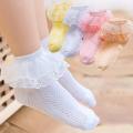 New Princess Baby Girl Socks Lace Ruffle Kids Girls Socks for 2 to 8 year babys free size Meia Infantil baby girl socks. 