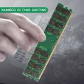 4GB DDR2 Ram Memory 800Mhz 1.8V 240Pin PC2 6400 Support Dual Channel. 