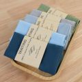 New 30X45CM Hotel Serving Cloth Napkins Cotton Fabric Family Dinner Kitchen Green Tea Towels Table Design Mat Wedding Decoration. 