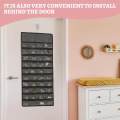 Hanging Jewelry Organizer Gift Jewelry Holder for Necklaces Ear Studs Closet.