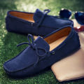 【selevn roind】 Size 38-49 Luxury Men Loafers Soft Moccasins Summer Shoes Man High Quality Mens Shoes Casual Suede Genuine Leather Driving Flats. 