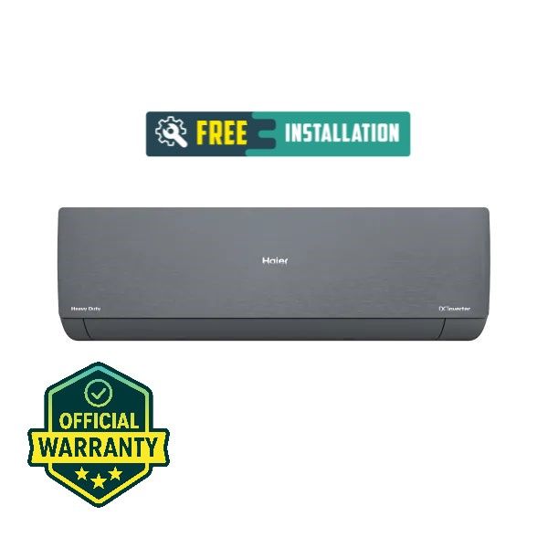 Haier Gravity AI Series 1.1 Ton Inverter AC HSU-13Gravity(INV)(Pro)(X6) | WiFi | UVC | Official