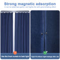 1/4/6Pairs Magnetic Fastener Room Curtain Button Accessorie Nail Free Button Window Decor Adjustment Magnet Detachable Curtain Buckle.