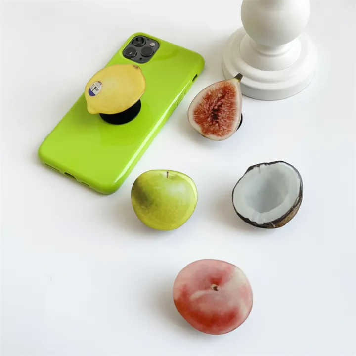 Glossy%20Tropical%20Fruit%20Foldable%20Elastic%20Grip%20Tok%20Phone%20Holder%20Socket%20Talk%20Finger%20Ring%20Griptok%20Universal%20Holder%20for%20Iphone%20-%20Image%202
