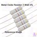 Metal Oxide Resistor 220 Ohm 2W-25Pcs. 