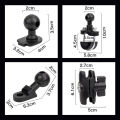 LI Bike Phone Holder, Motorcycle Phone Mount, Handlebar Cell Phone Clamp, Super Stable Rearview Mirror Shock-absorbing Navigation Bracket For 4.7-7 Inch Phones.