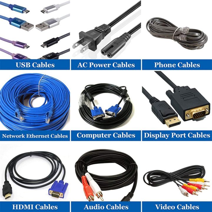750Pcs Cable Label Sticker Waterproof Wire Network Electrical Cable ...