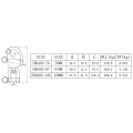 1pc Stainless Steel 316 Swivel Snap Shackle Ring Rotary Spring Hook 70MM/87MM/128MM Marine Boat Heavy Duty Rigging Clevis Pin.