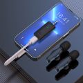 K35 Pro Dual Mic Wireless Lavalier Microphone for 3.5mm Supported Devices. 