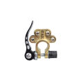 LI 2Pcs Car Battery Terminal Connector Kit 4 Way Positive Negative Pole Quick Release Terminal Clip Replacement Parts. 
