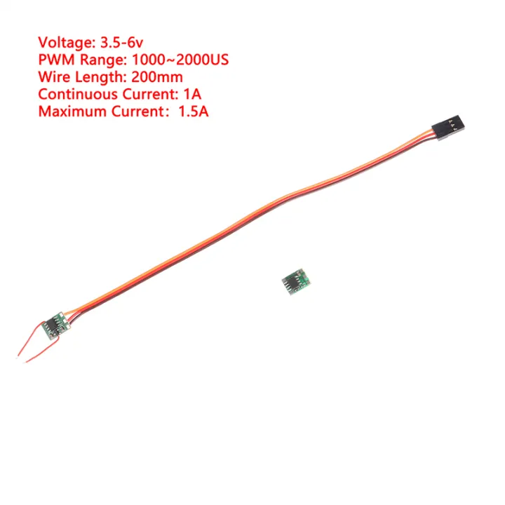 Micro%201A%20Dual-way%20Brushed%20ESC%20DC%205V%20Electronic%20Speed%20Controller%20Winch%20Control%20Circuit%20Board%20for%20RC%20Model%20Toy%20Car%20Plane%20360%C2%B0%20-%20Image%202