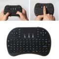 WU 2.4G Wireless Mini Keyboard Remote Control Touchpad Mouse Combo Controller with Receiver for Smart TV TV Box PC IPTTV. 