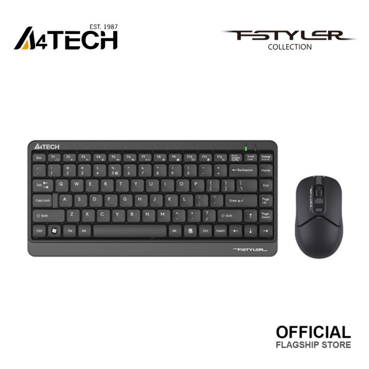 A4TECH%20Fstyler%20FG1112%20Wireless%20Keyboard%20And%20Mouse%20Combo%20-%202.4%20GHz%20Wireless%20-%20Sleek%20Round-Square%20Keycaps%20-%201200%20DPI%20-%20Black%20-%20Image%205