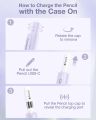 Holder Case for Apple Pencil USB-C Retractable Apple Pencil USB-C Case Protective iPad Pencil Sleeve Skin Cover with Sturdy Clip. 