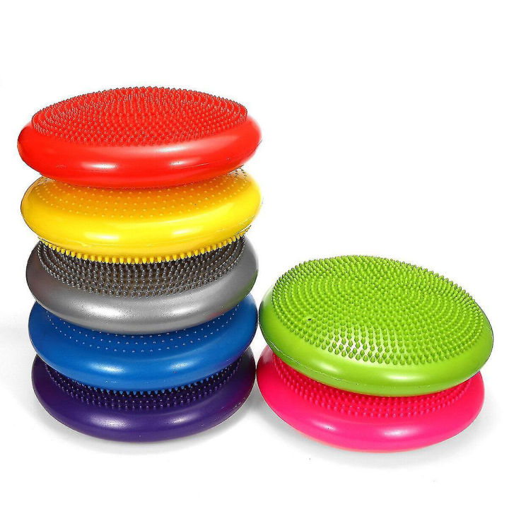 Generic%2033cm%20Yoga%20Balls%20Massage%20Pad%20PVC%20Balance%20Ball%20Wheel%20Stability%20Balance%20Disc%20Massage%20Cushion%20Mat%20Ball%20Fitness%20Exercise%20Training%20Ball%20-%20Image%204