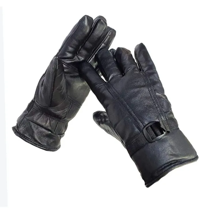 Full%20Soft%20Leather%20Finger%20Men%20Hand%20Gloves%20-Black-%201%20Pair%20-%20Image%206