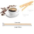 Wood Coffee Stir Sticks 7.5Inch-100 Pack Round End,Eco Friendly Stirrers for Hot Drinks,Natural Wood 2.