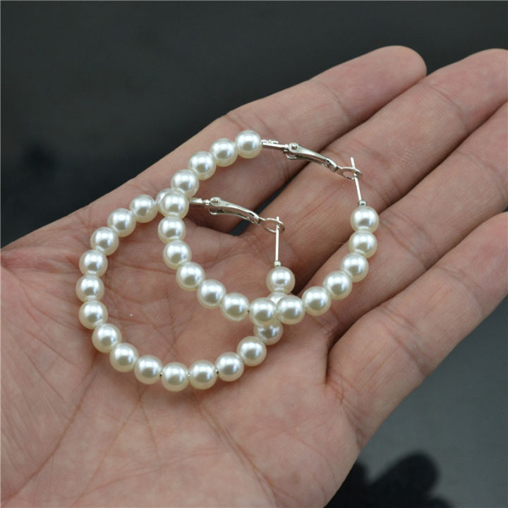 Fashion%20Accessories%20Jewellery%20Subang%20Silver%20Earrings%20Pearl%20Earrings%20Design%20Women%20-%20Image%202