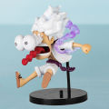 One Piece Q version Nika Luffy blind box figure Sun God Luffy model One Piece desktop anime periphery.