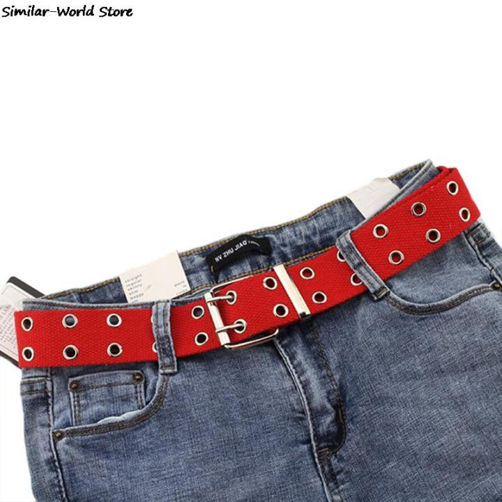 Harajuku%20Wide%20Belt%20Canvas%20Web%20Double%20Grommet%20Hole%20Buckle%20Belt%20Female%20Male%20Hot%20Waist%20Strap%20Belts%20for%20Women%20Men%20Jeans%20-%20Image%207