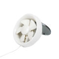 Exhaust Fan 6 Inch Round National Deluxe Round Glass Window Bathroom Exhaust Fan 6" inch -White. 
