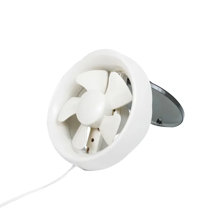 Exhaust%20Fan%206%20Inch%20Round%20National%20Deluxe%20Round%20Glass%20Window%20Bathroom%20Exhaust%20Fan%206"%20inch%20-White%20-%20Image%204