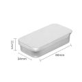 Metal Rectangular Empty Mini Tin Box Tinplate Push Candy Pill Cases Storage Box Jessica. 