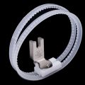 1 Pc Sewing Machine Presser Foot Double Roller Presser Foot Roller Ring Plastic Presser Foot. 