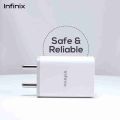 infinix  10W charger With type B cable. 