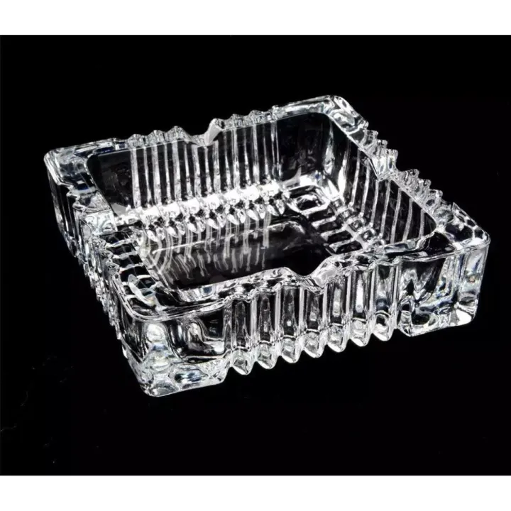 Crystal%20Heavy%20Glass%20Ashtray%20for%20Indoor%20and%20Outdoor%20Decorative%20(Square)%20-%20Image%204