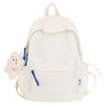 Student School Bag Women's Simple Large Capacity Men's Backpack Japanese Casual Travel Backpack High School College Student School Bag.
