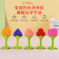 1 Ps Food Grade Silicone BPA Free Baby Fruit Shape Teether (Color as per stock).