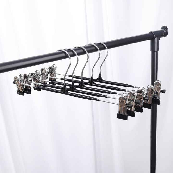 1/5pcs%20Plastic%20Dip%20Pants%20Rack%20With%20Clip%20Folding%20Hanger%20Space-saving%20Multi-function%20Household%20Accessories%20Storage%20Cloth%20Shelf%20-%20Image%205