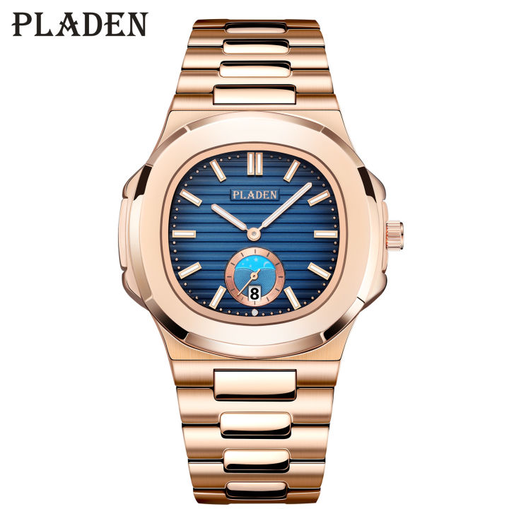PLADEN%20brand%20classic%20men's%20high-end%20fashion%20business%20stainless%20steel%20waterproof%20quartz%20watch%20-%20Image%203