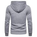 Autumn Winter Cotton Hoodied Mens Sweatshirts Solid Hoody Fleece Thick Hoodies Men Sportswear Zipper Sweatshirts Men. 