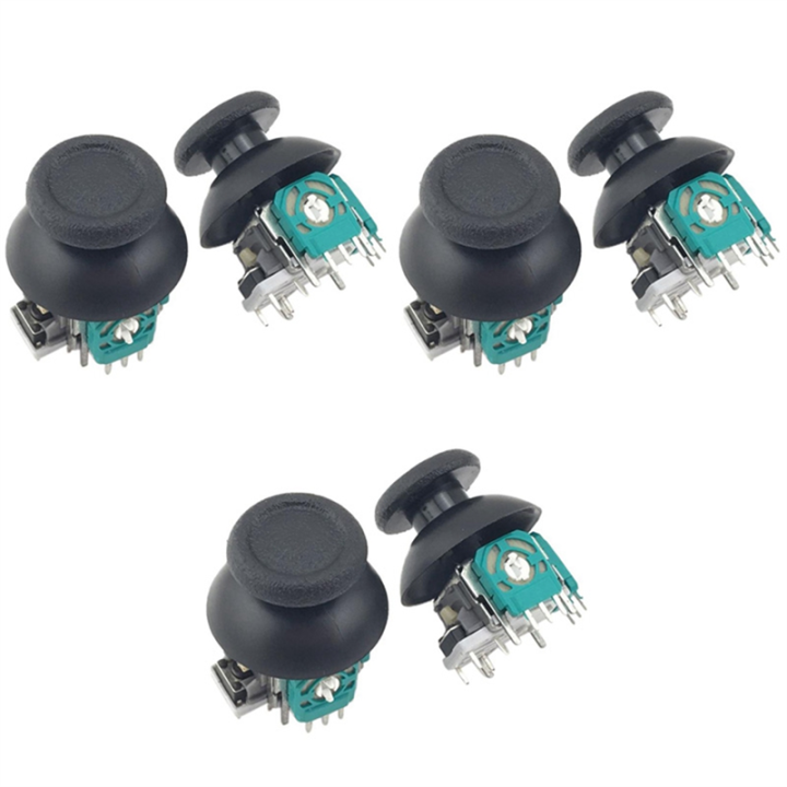 3set Handle 3D Thumb Joystick Left and Right Rocker for / PS4Slim / Pro Thumb Rocker Replacement