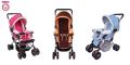 Farlin Baby Stroller Pram- Orange And Blue. 