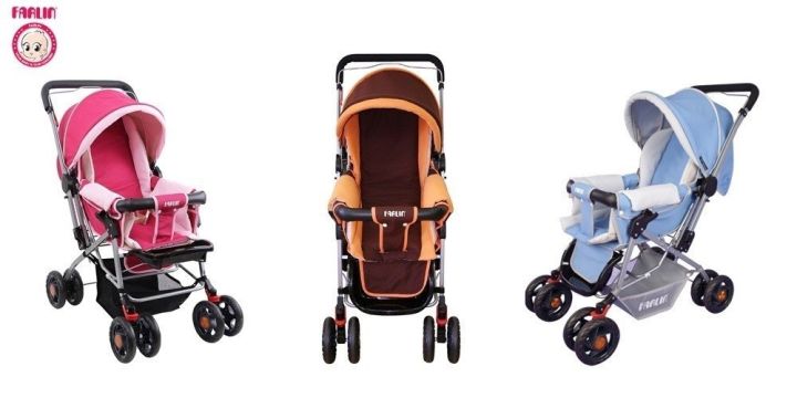 Farlin Baby Stroller Pram Orange And Blue Daraz .bd