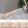 3D Foam Wall Edge Strip Stickers Self-Adhesive Waterproof Baseboard Corner Waist Line Sticker Wallpaper Border Decoration. 