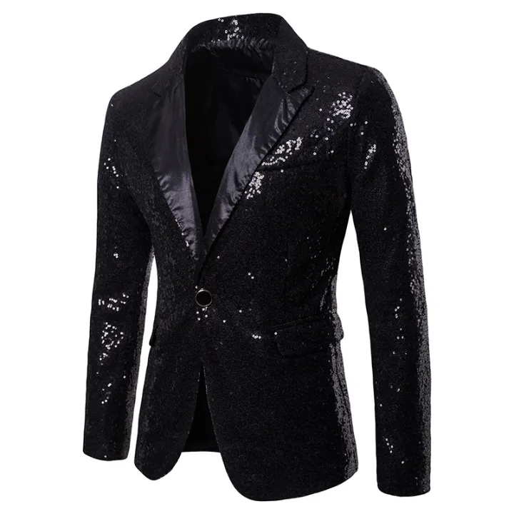 Shiny%20Gold%20Sequin%20Glitter%20Embellished%20Blazer%20Jacket%20Men%20Nightclub%20Prom%20Suit%20Blazer%20Men%20Costume%20Homme%20Stage%20Clothes%20For%20singers%20Wearhouse%20-%20Image%203
