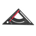 Triangle Ruler, Multi Angle Measuring Ruler Adjustable Accurate Positioning for Layout Works. 