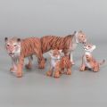 Realistic Wild Forest Animals King Lion Tiger Leopard Action Figures Figurines Collection For Children Education Toy Gift. 