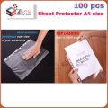 Sheet Protector A4 size Transparent 25 pcs or 100 pcs. 